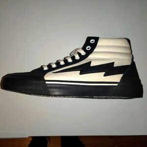 REVENGE x STORM Vol. 2 White / Black High Top Sneakers Shoes Size 9